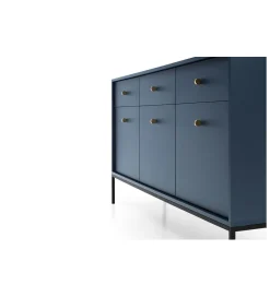 Zona-Design.pl Komoda BRANCO 154 cm granatowa