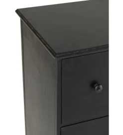 J-Line Komoda CADE 175 cm czarna