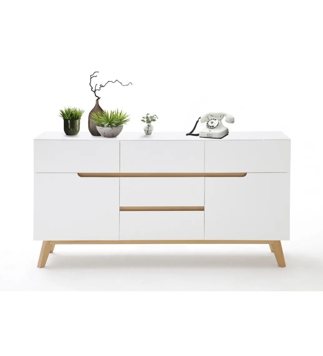 MCA Komoda CERVO 145 cm biała