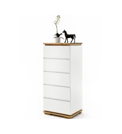 MCA Komoda CHIARO 50 Cm biało kremowa