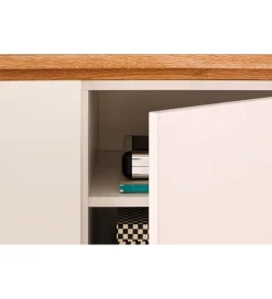 MCA Komoda CHIARO 100 Cm biało kremowa