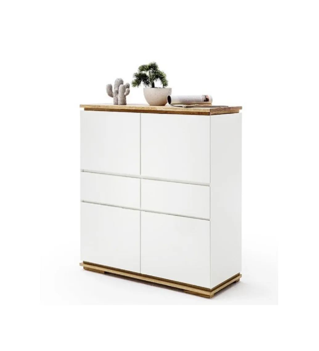 MCA Komoda CHIARO 100 Cm biało kremowa