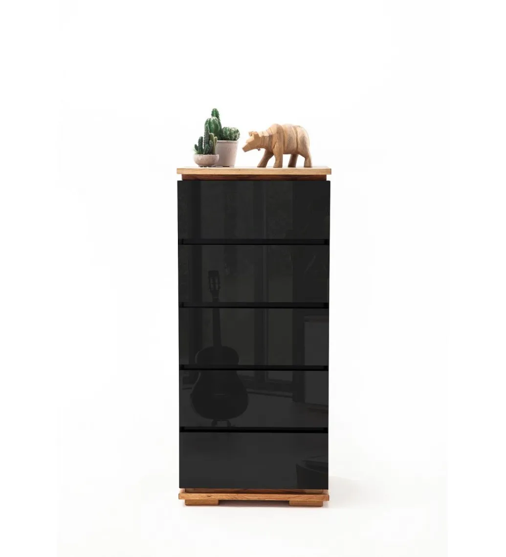 MCA Komoda CHIARO 50 cm czarna