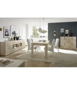 MCA Linia Włoska Komoda DAMA 121 Cm w kolorze dąb sonoma