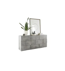 MCA Linia Włoska Komoda DAMA 181 Cm w optyce betonu
