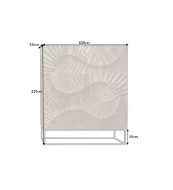 Invicta Interior Komoda DAVIDE Scorpion 100 cm drewno mango brąz