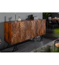 Invicta Interior Komoda DAVIDE Scorpion Fluid 160 Cm drewno mango