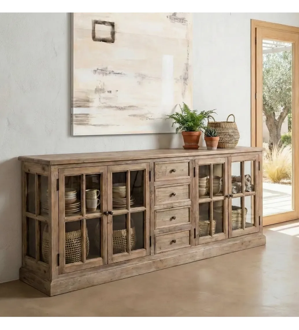 Zona-Design Komoda DEPINO 220 cm drewno sosny