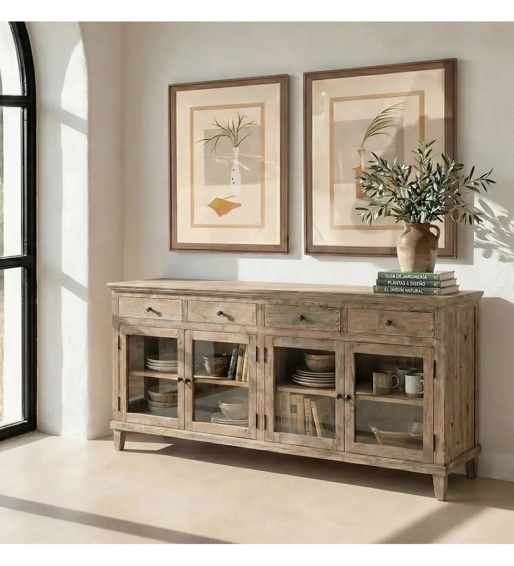 Zona-Design Komoda DEPINO 200 cm drewno sosny