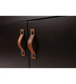WOOOD Komoda DIAN 94 cm czarna