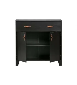 WOOOD Komoda DIAN 94 cm czarna