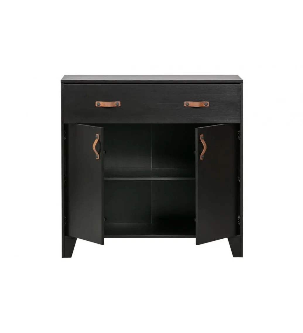 WOOOD Komoda DIAN 94 cm czarna