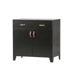 WOOOD Komoda DIAN 94 cm czarna