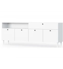 ELTAP Komoda DULLUM 200 cm biały