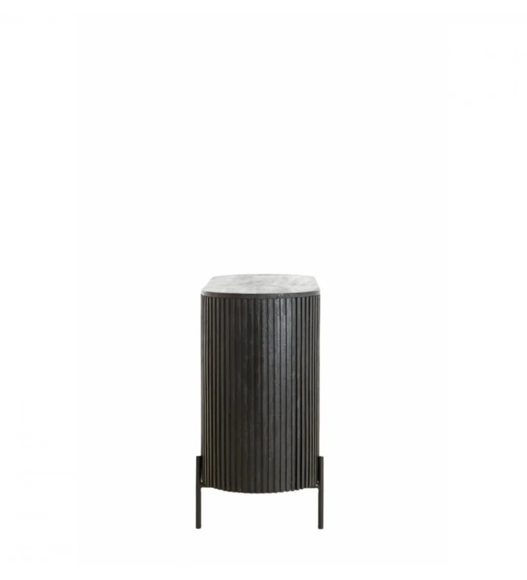 L&L Komoda DUMOSI 100 cm czarna