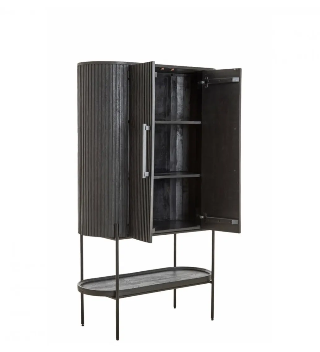 L&L Komoda DUMOSI 165 cm czarny