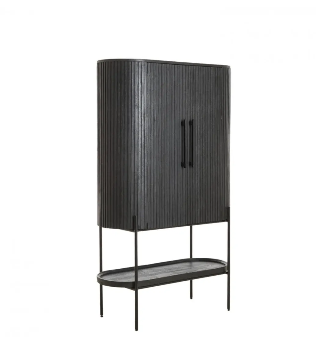 L&L Komoda DUMOSI 165 cm czarny
