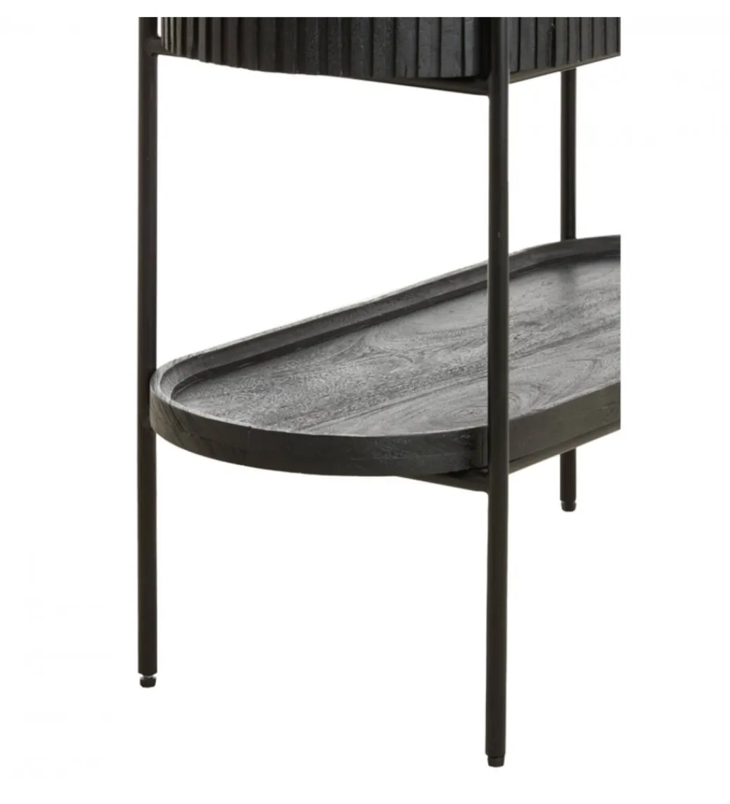 L&L Komoda DUMOSI 165 cm czarny