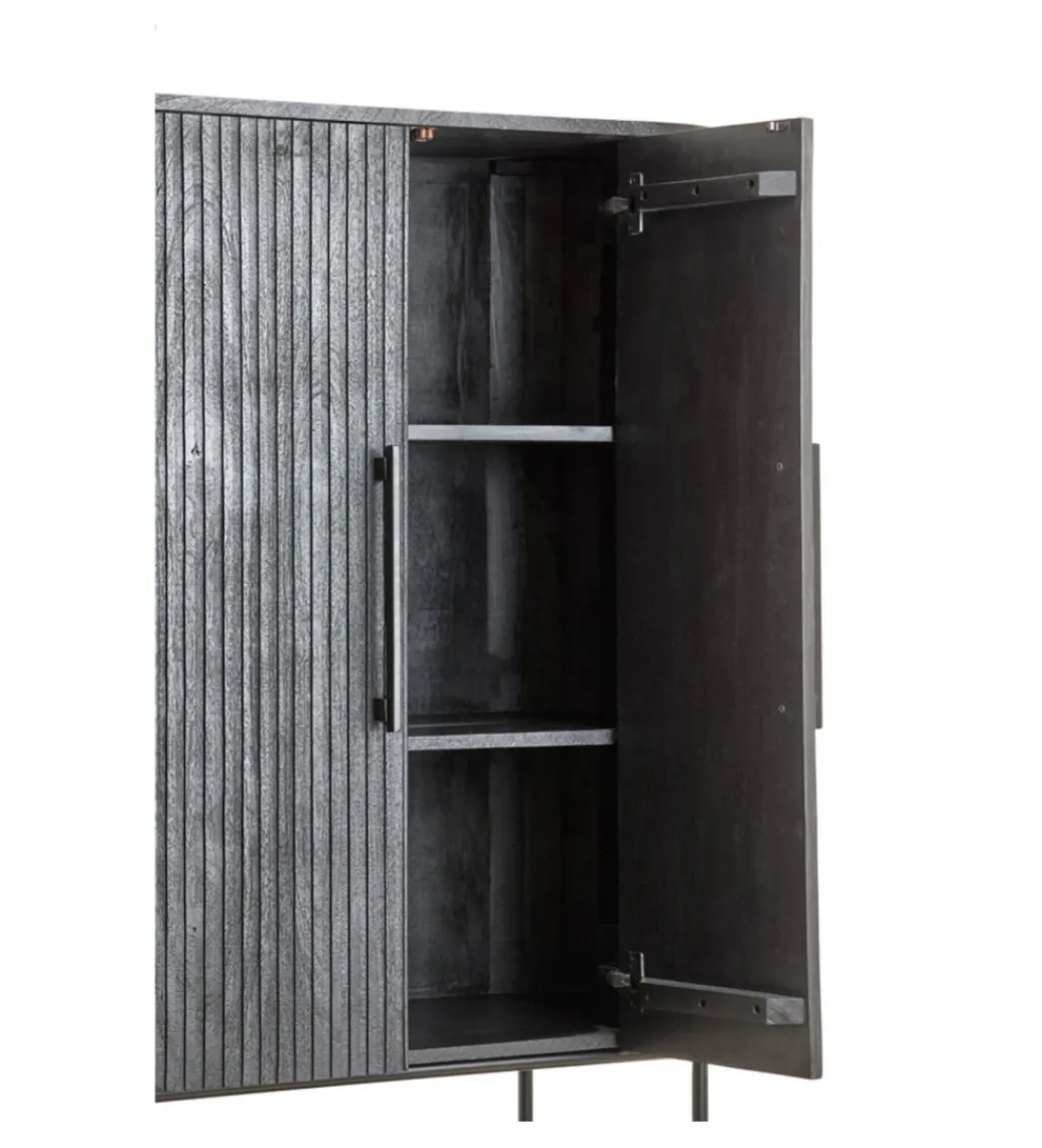 L&L Komoda DUMOSI 165 cm czarny