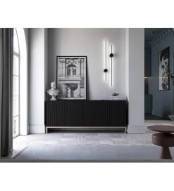 Polski Design ML Komoda ELPIS 168 cm czarna
