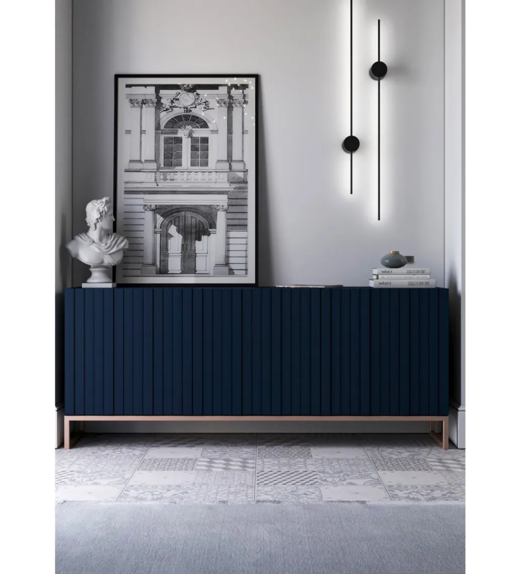 Polski Design ML Komoda ELPIS 168 cm granatowa