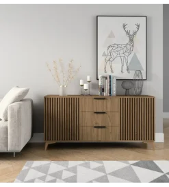 ELTAP Komoda ENTSIAN 150 cm w optyce dąb artisan