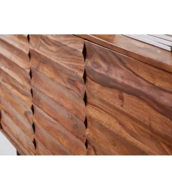 WOHNLING, GERMANY Komoda ESTELI 150 cm drewno sheesham