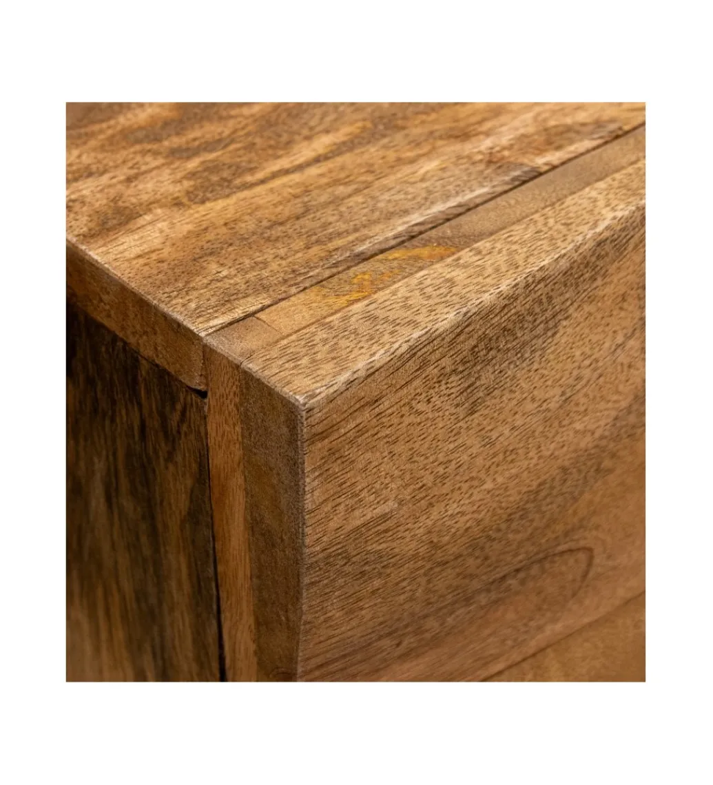 Exclusivas Komoda FEYRA 124 cm drewno mango