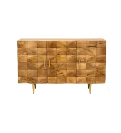 Exclusivas Komoda FEYRA 124 cm drewno mango
