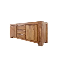 Invicta Interior - przedsprzedaż Komoda FORCE Giant 175 cm drewno Sheesham