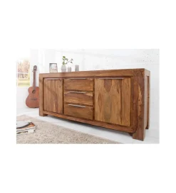 Invicta Interior - przedsprzedaż Komoda FORCE Giant 175 cm drewno Sheesham