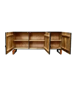 Invicta Interior Komoda FOREST 160 cm 3D drewno mango
