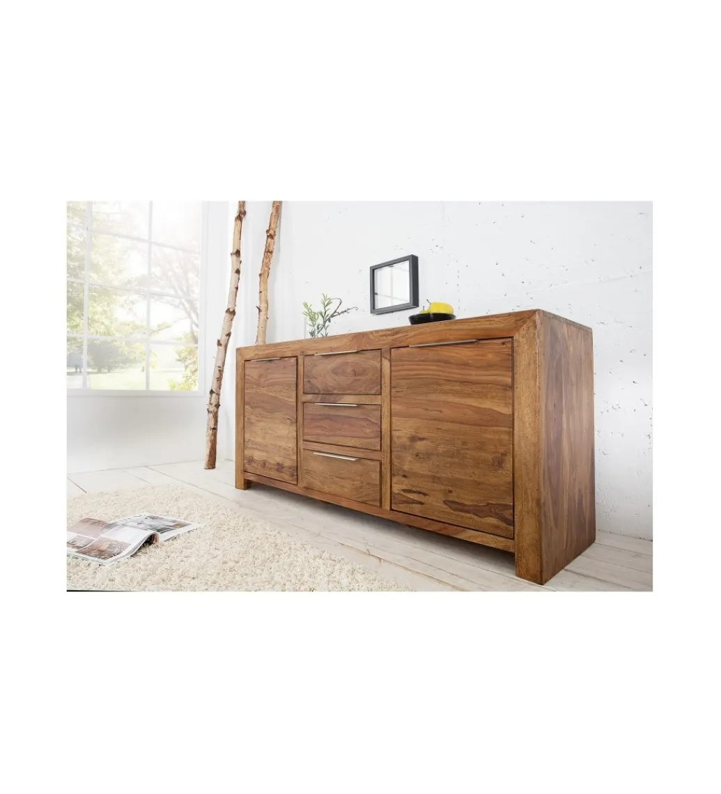 Invicta Interior Komoda FOREST Lagos 135 cm drewno Sheesham