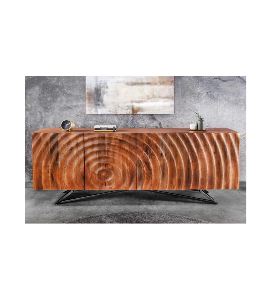 Invicta Interior Komoda GANSU 177 cm drewno mango brąz