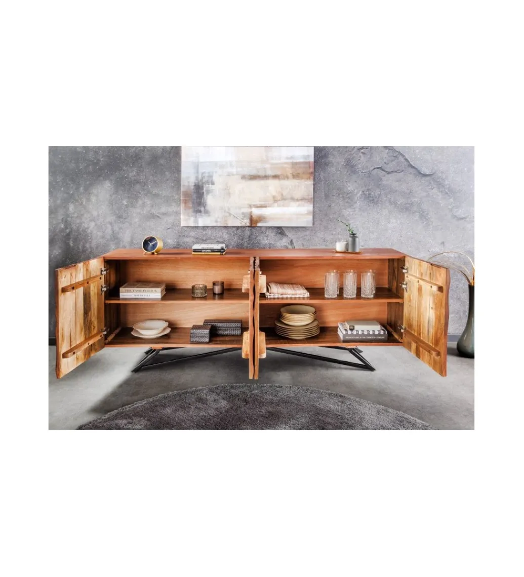 Invicta Interior Komoda GANSU 177 cm drewno mango brąz