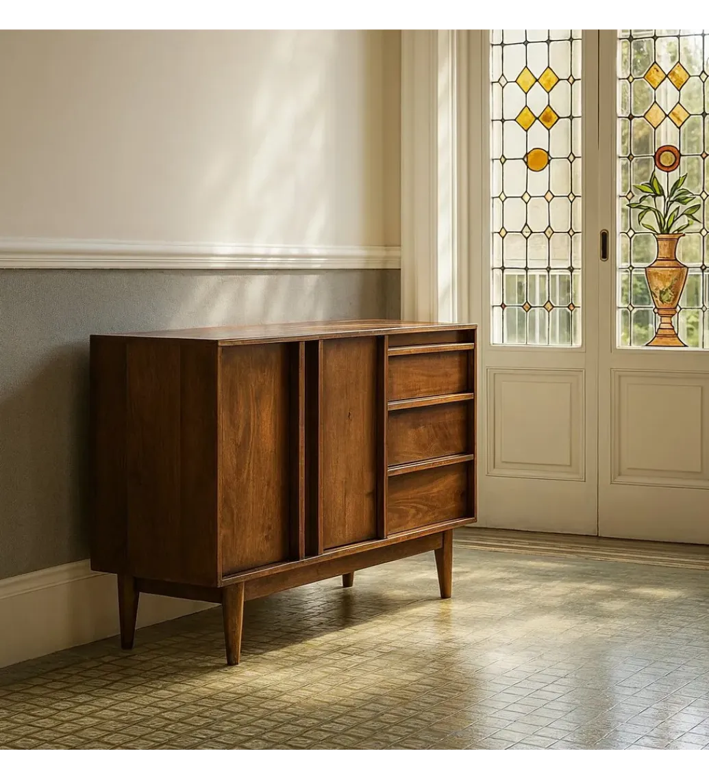 Zona-Design Komoda GARREL 150 cm drewno mango brązowa