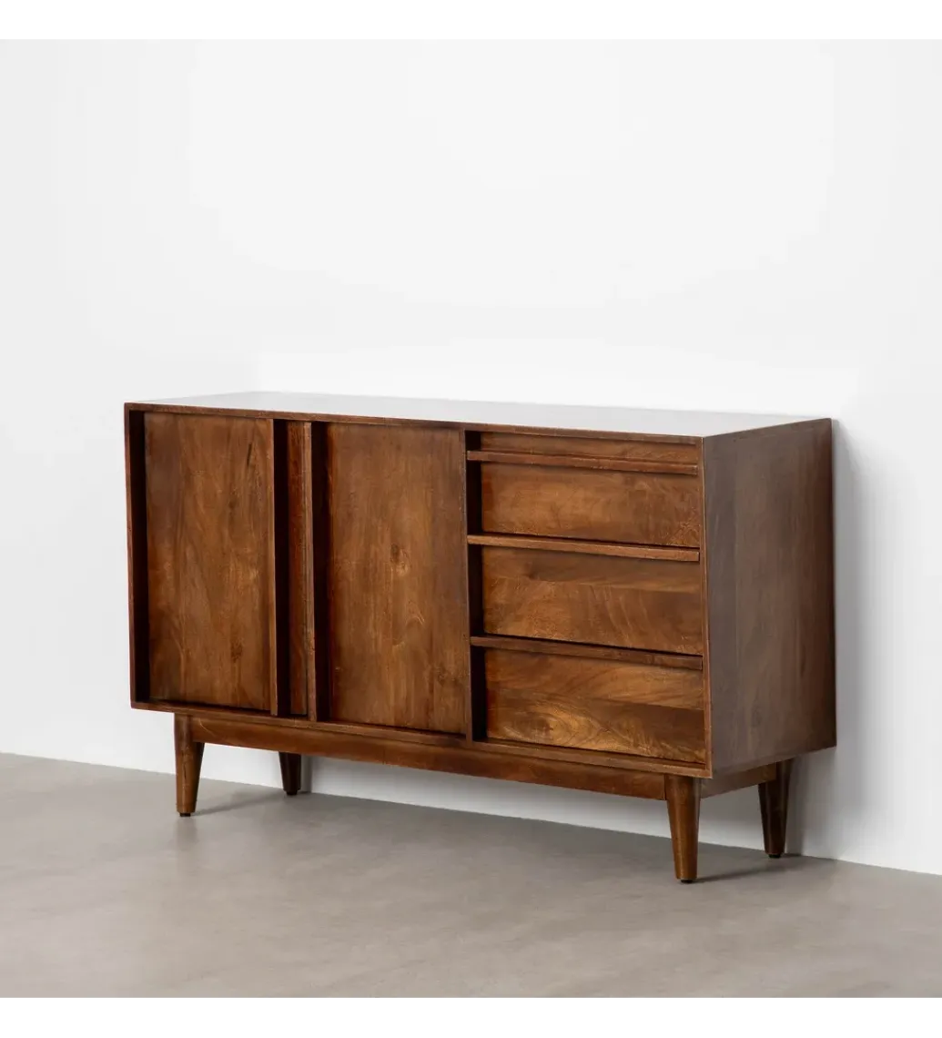 Zona-Design Komoda GARREL 150 cm drewno mango brązowa