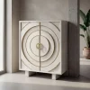 Zona-Design Komoda GEMANAT 113 cm drewno mango biała