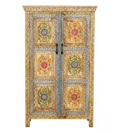 Exclusivas Komoda GOLDEN LAGOON 180 cm 3D drewno mango