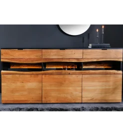 Invicta Interior Komoda GRAND ACACIA 180 cm drewno akcja LED