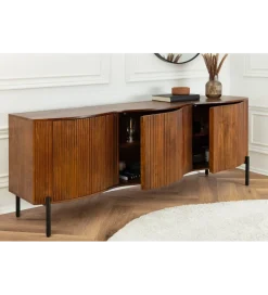Invicta Interior - przedsprzedaż Komoda GRANDEUR 180 cm drewno mango brązowa