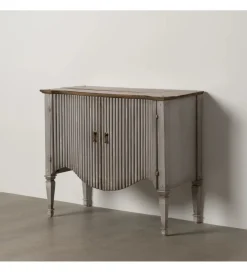 DENZO Komoda HALMANDI 100 cm drewno mindi