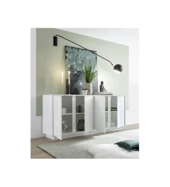 MCA Linia Włoska Komoda ICEE 180 cm biała