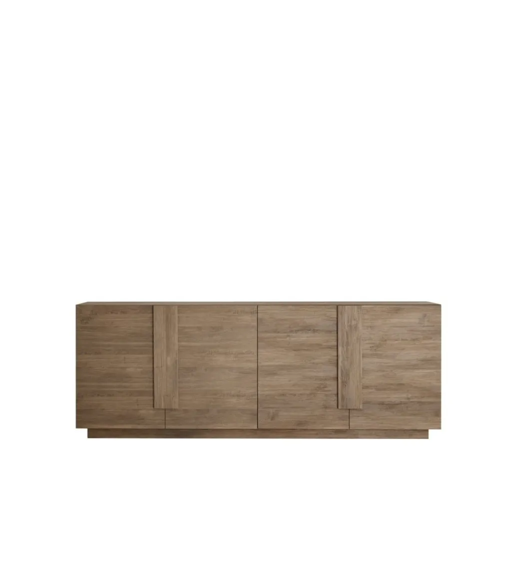 MCA Linia Włoska Komoda JUPITER 241 cm w kolorze dąb Mercure