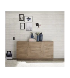 MCA Linia Włoska Komoda JUPITER 182 cm w kolorze dąb Mercure