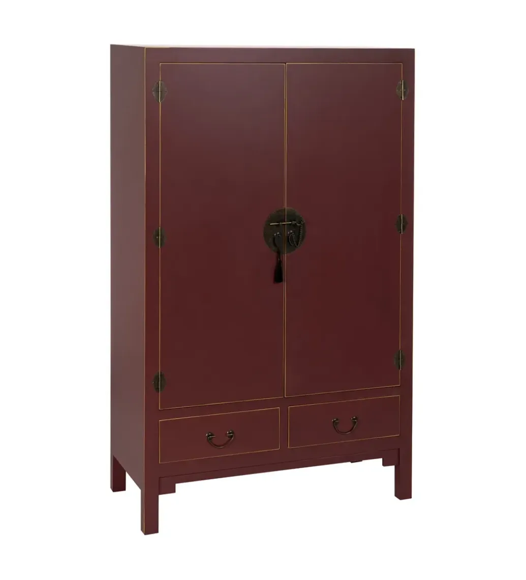 Zona-Design Komoda KOKOSIN 100 cm bordowy