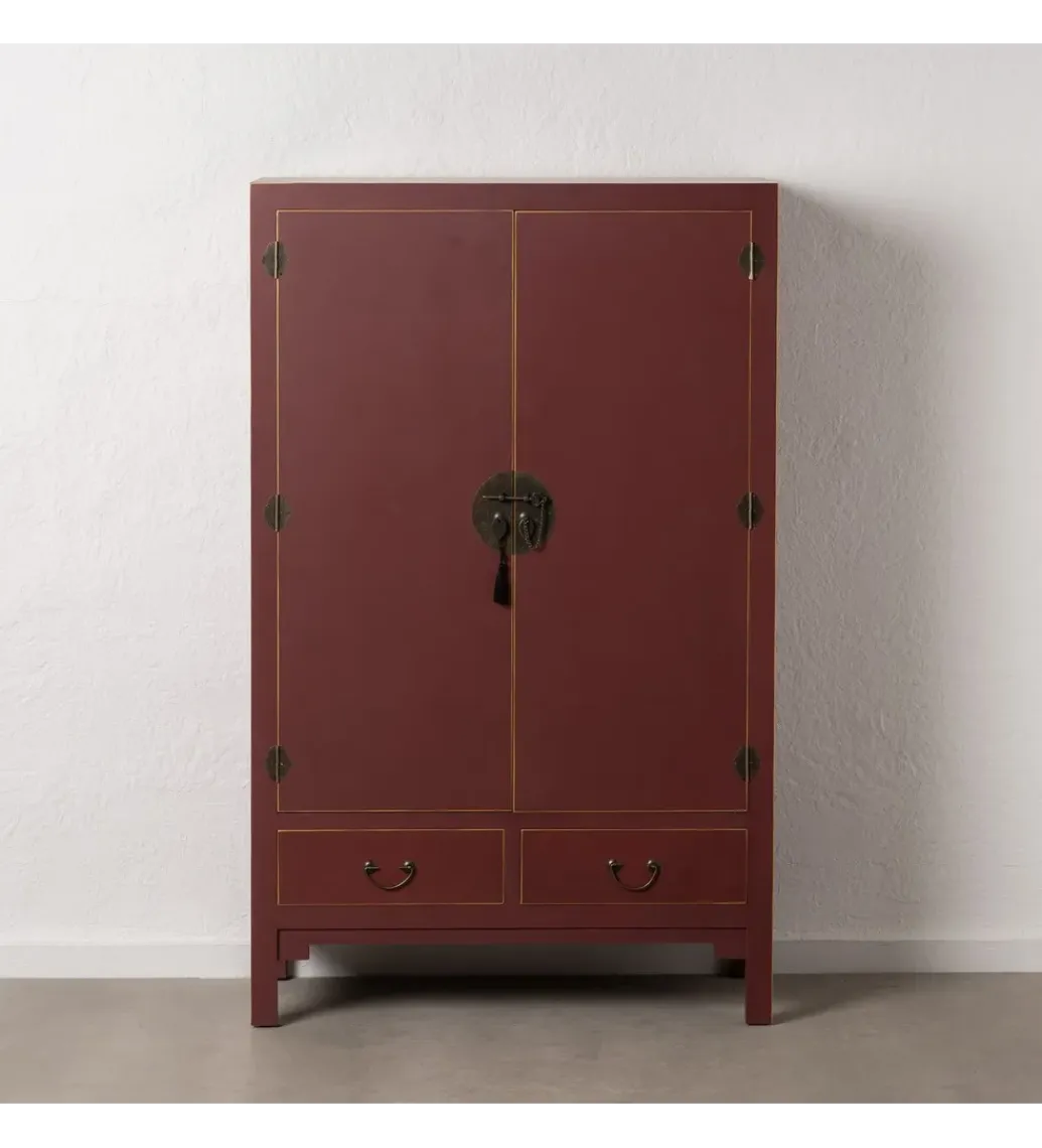 Zona-Design Komoda KOKOSIN 100 cm bordowy