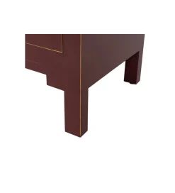 Zona-Design Komoda KOKOSIN 100 cm bordowy
