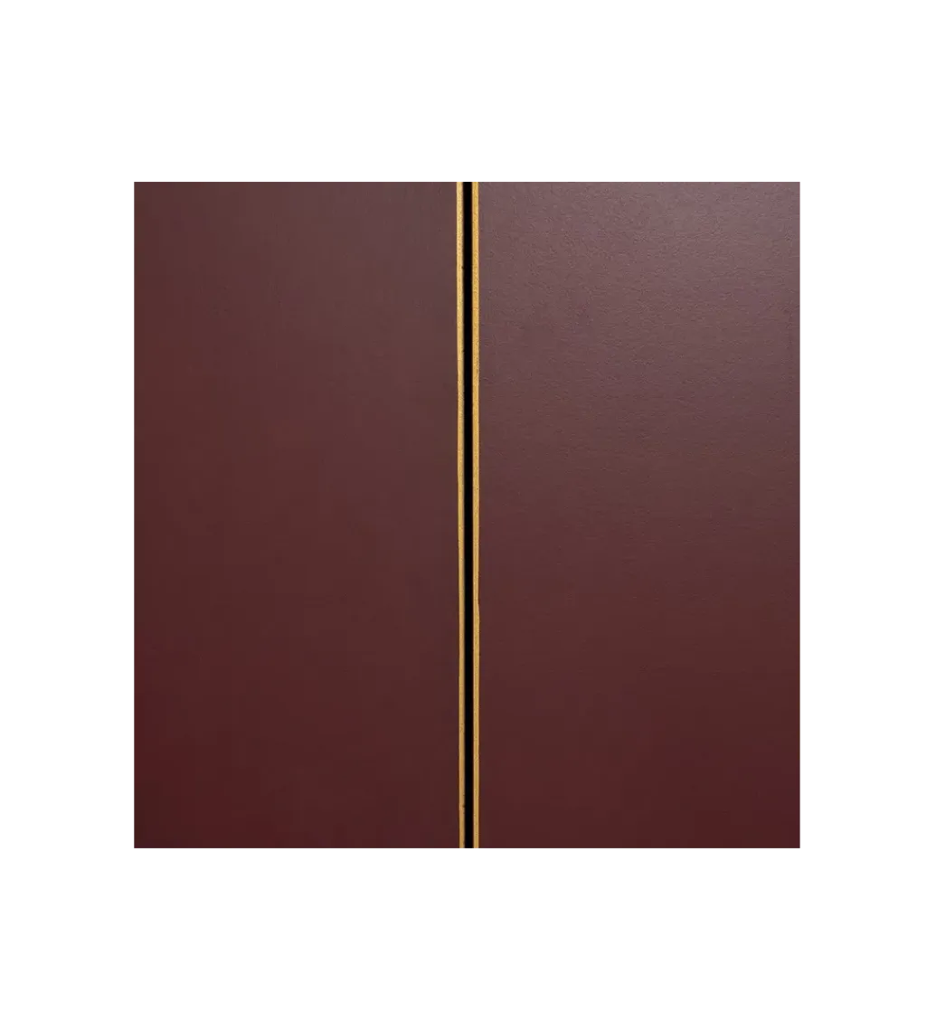 Zona-Design Komoda KOKOSIN 100 cm bordowy