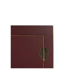Zona-Design Komoda KOKOSIN 100 cm bordowy